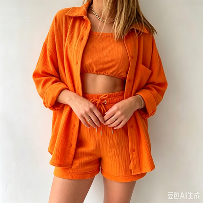 Ensemble Chemise & Short Chic